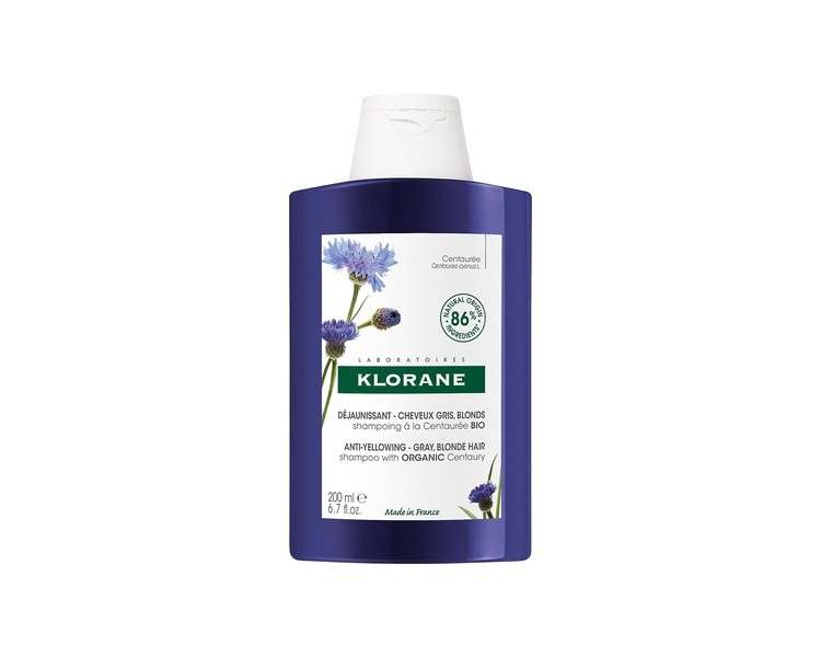 Klorane Reflection Shampoo With Centaurea Extract 200ml