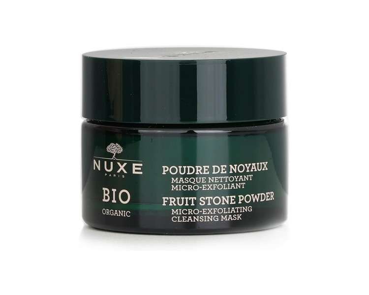 Nuxe Bio Organic Fruit Stone Powder Micro-Exfoliating Cleansing Mask 50ml