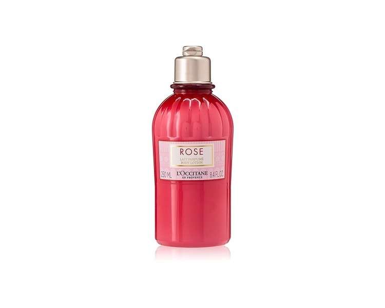L'occitane Rose Body Milk Moisturizer Soften Skin 250ml