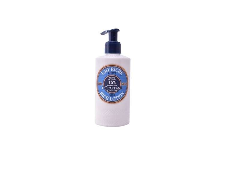 L'occitane Shea Butter Rich Body Lotion 250ml