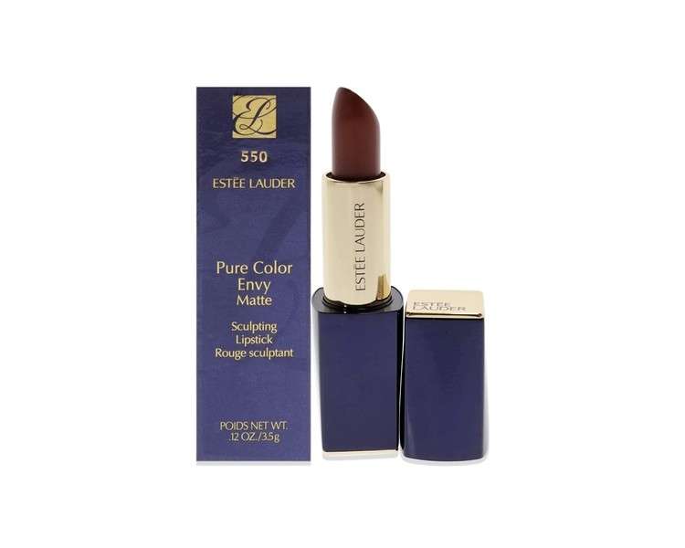 Estee Lauder Pure Color Envy Matte Sculpting Lipstick 550 Mind Game 0.12oz