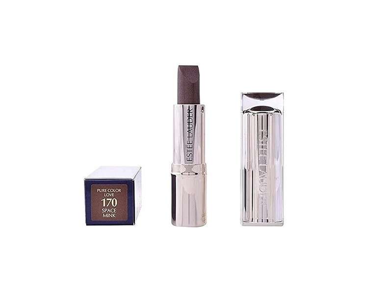 Estée Lauder Pure Color Love Lipstick Flash Chrome 170 Space Mink 3.5g