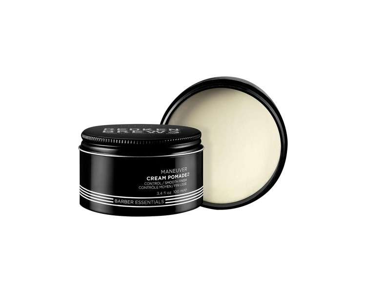 Redken Brews Maneuver Cream Pomade Styling Cream for Structure and Flexibility 100ml