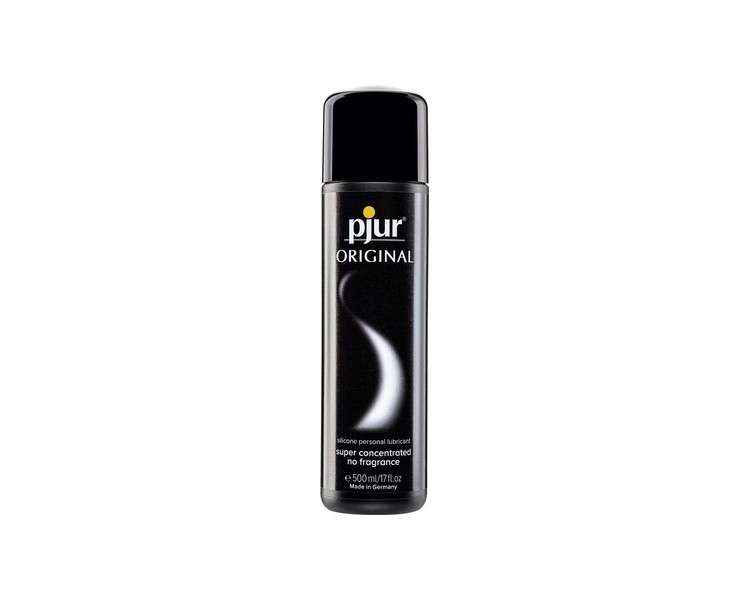 Pjur Original Long-Lasting Extra-Smooth Silicone-Based Lubricant and Massage Oil for Enhanced Pleasure 500ml