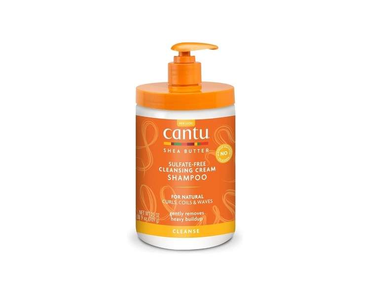 Cantu Cleansing Cream Shampoo 709g Salon Size Unscented