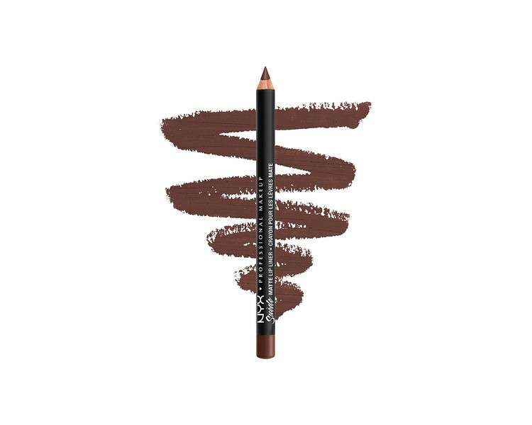 NYX Suede Matte Lip Liner Smll23 Club Hopper/Glitz