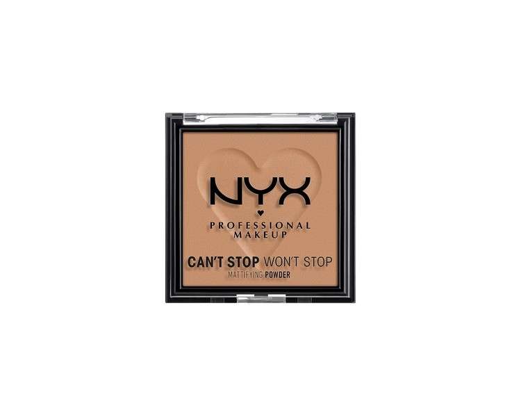 NYX Professional Makeup Can't Stop Won't Stop Mattifying Powder Caramel 0.21oz