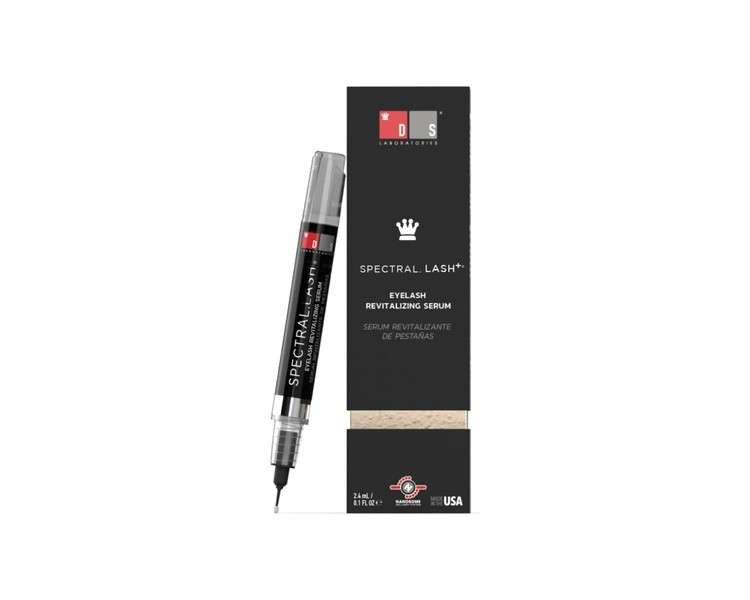 Spectral.LASH Eyelash Growth Serum by DS Laboratories - Promotes Longer and Thicker Eyelashes - Paraben Free and Cruelty Free