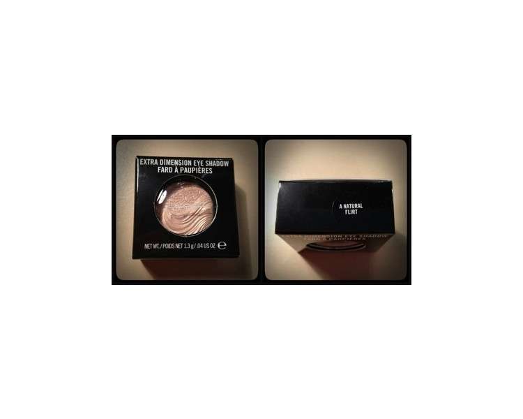 MAC Extra Dimension Eye Shadow A Natural Flirt Magnetic Nude Collection 2013