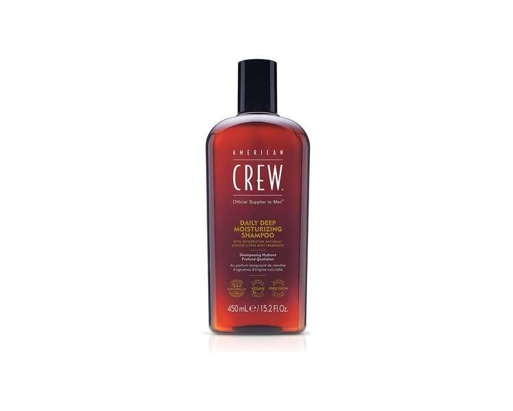 American Crew Daily Deep Moisturizing Shampoo Vegan and Silicone Free 450ml