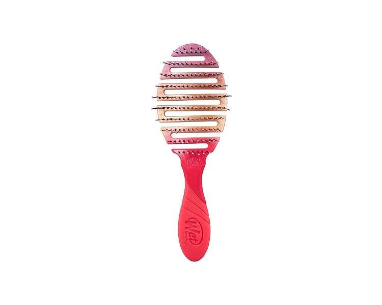 Wet Brush Pro Flex Dry Brush Coral Ombre for Unisex Hair