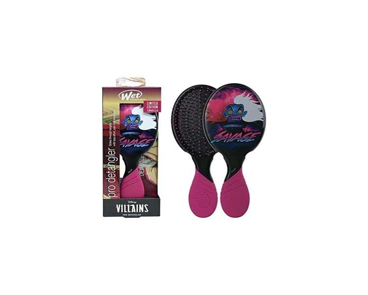 Wet Brush Pro Detangler Brush Disney Villains Savage Cruella De Vil Unisex Hairbrush