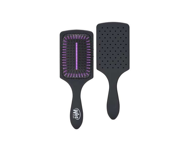 Wetbrush Charcoal Infused Paddle Detangler Ultrasoft Bristles Minimizes Pain