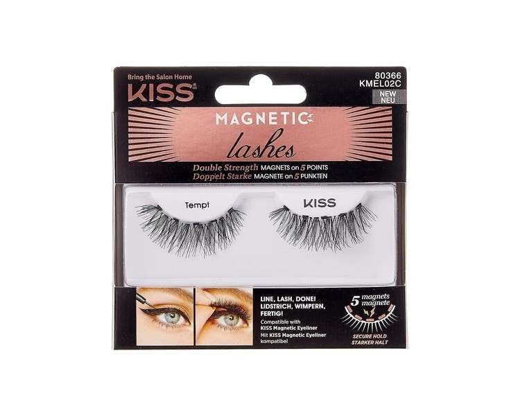 KISS Magnetic Lash Collection False Eyelashes Tempt