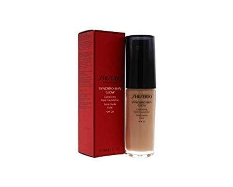 Shiseido Synchro Skin Glow Luminizing Fluid Foundation  30ml