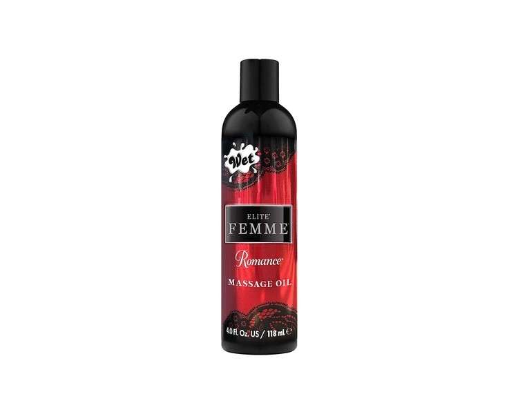 Wet Inttimo Romance Massage Oil 120ml Cedarwood & Patchouli