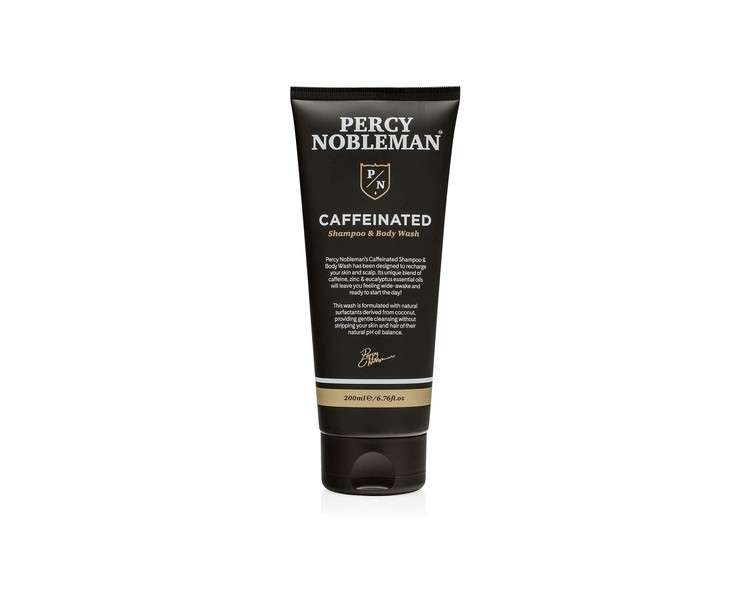 Percy Nobleman Caffeine Shampoo & Body Wash 200ml
