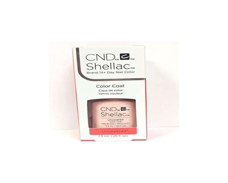 CND Shellac Uncovered Undressed 7.3ml 0.25 fl oz