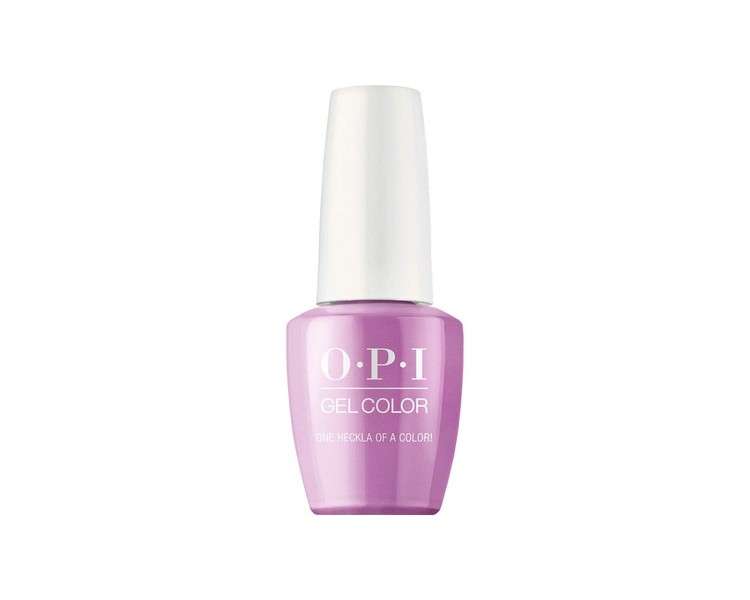 Semi-permanent nail polish, OPI Gel Color One Heckla Of A Color!, 15ml