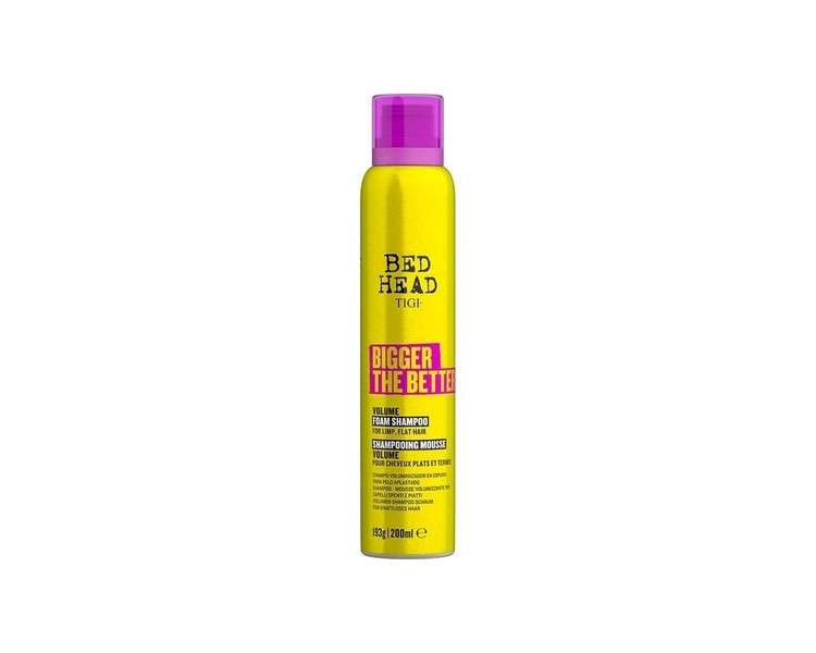 Tigi Bed Head Bigger The Better Foam Shampoo 200ml