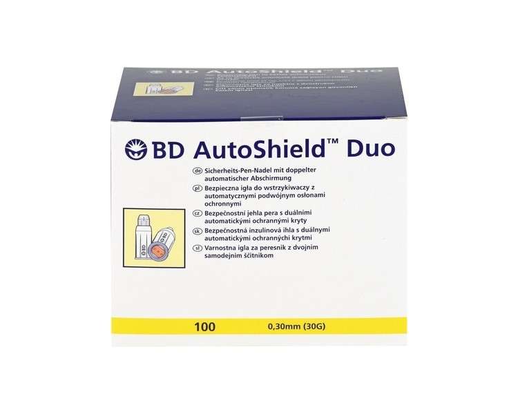 BD AUTOSHIELD Duo Safety Pen Needles 5mm 100ct