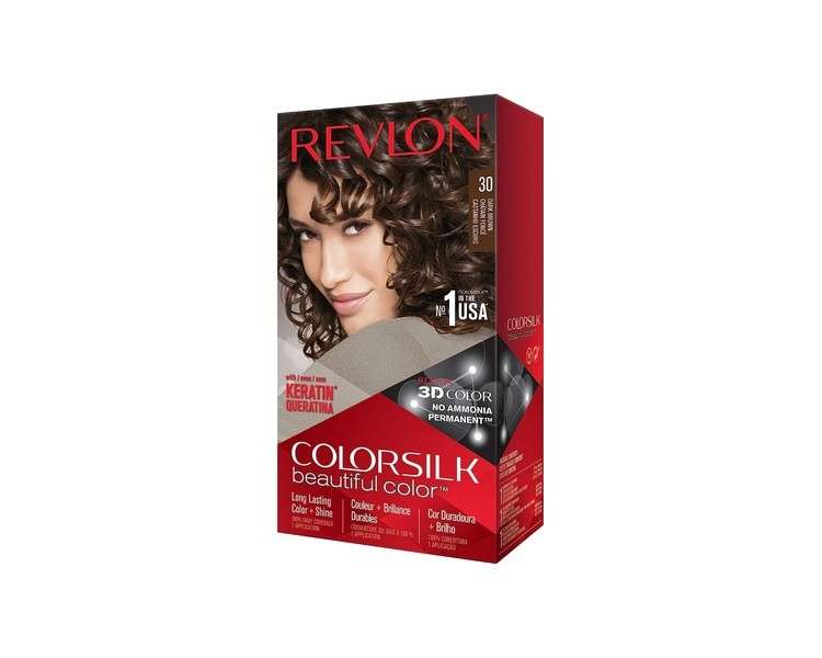 Revlon Colorsilk Haircolor Dark Brown 3N 1 Count