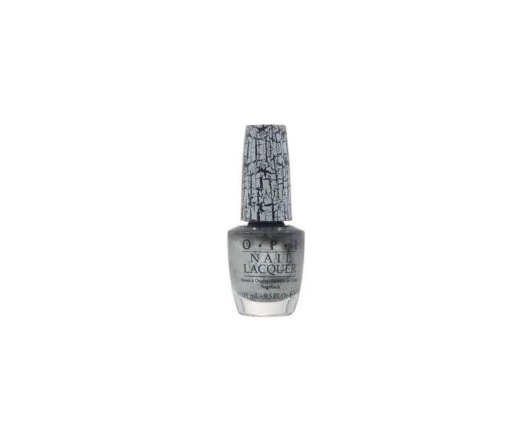 Opi Nail Polish Lacquer Nl E62 Silver Shatter 15ml