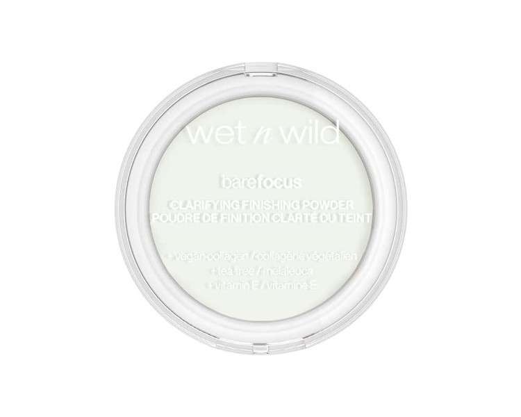 Wet n Wild Bare Focus Clarifying and Finishing Powder with Hyaluronic Acid and Vitamin E for All Skin Tones