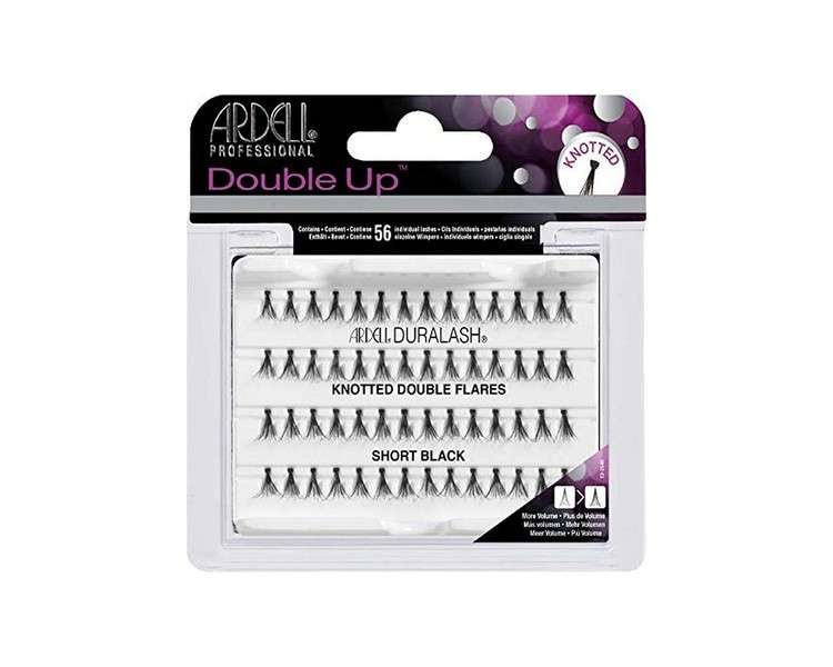 ARDELL Double Up Knotted Short Black Individual Eyelashes 25g