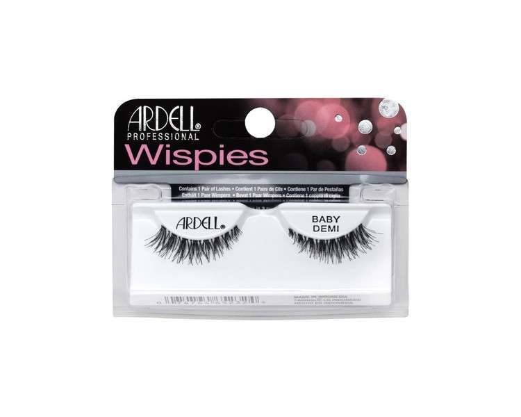 Ardell False Eyelashes Baby Demi Wispies Black