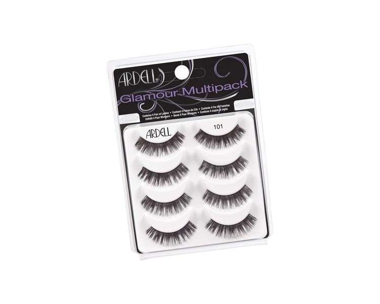 Ardell 101 Demi Black False Eyelashes - Multipack