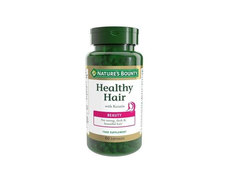 Nature's Bounty B-Healthy Hair with Keratin