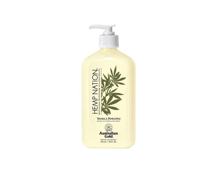 Australian Gold Hemp Nation Vanilla Pineapple Moisturizer Cream