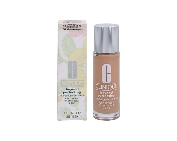 Clinique Beyond Perfecting Foundation And Concealer 06 Buttermilk 30ml