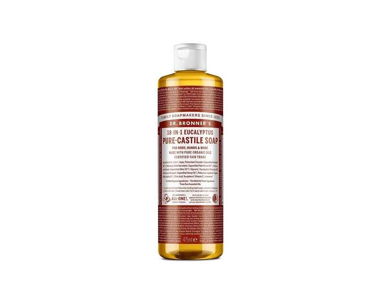 Dr. Bronner's Pure Castile Liquid Soap Eucalyptus 475ml