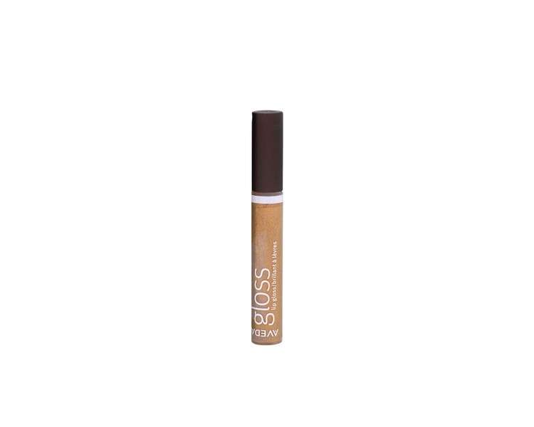 Aveda Feed My Lips Pure Nourish Mint Lip Gloss 10 Gold Shimmer 8ml