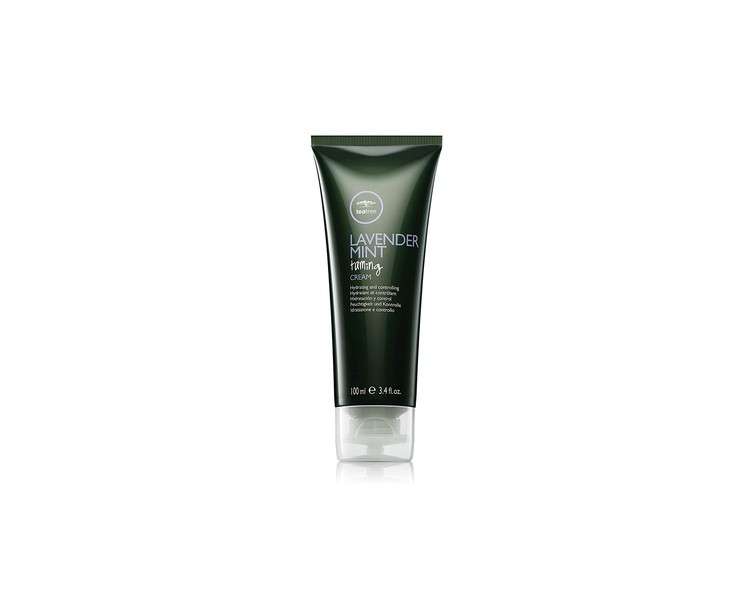 Paul Mitchell Tea Tree Lavender Mint Taming Cream Leave-In Hair Care for Wavy, Curly, and Natural Hair 100ml