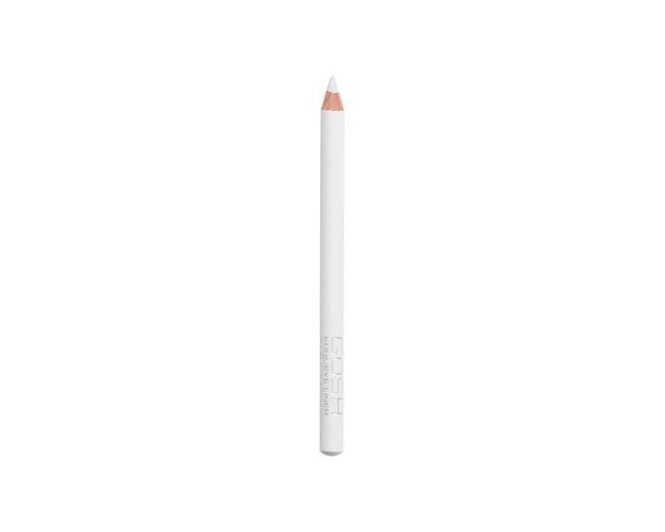 GOSH 2 in 1 Kohl Eyeliner and Kajal Makeup Pencil with Vitamin E - White