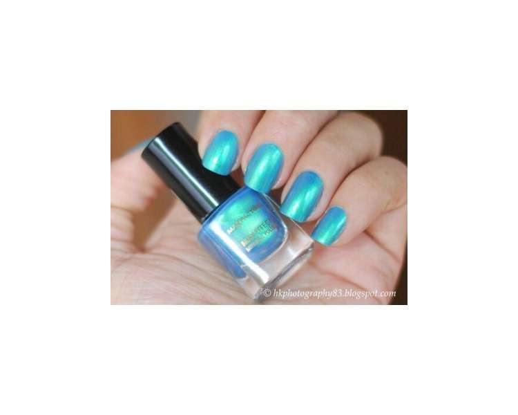 Max Factor Max Effect Mini Nail Polish 4.5ml Dazzling Blue