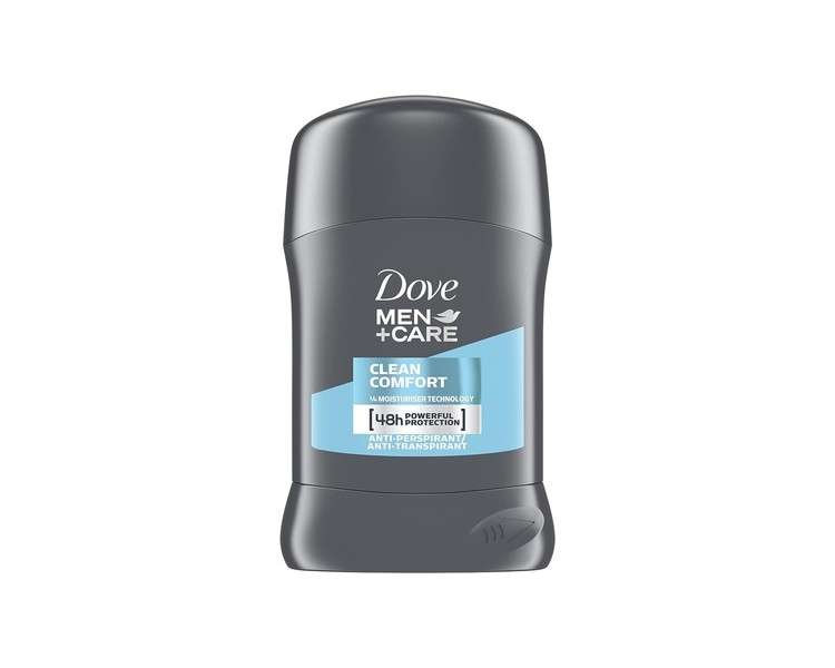 Dove Men+Care Clean Comfort Deodorant Stick 50ml