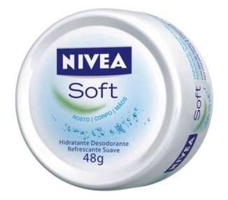 NIVEA Soft Moisturising Cream with Vitamin E and Jojoba Oil 50ml