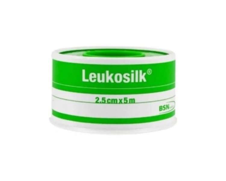 Leukosilk 2.5cm x 5m Adhesive Tape