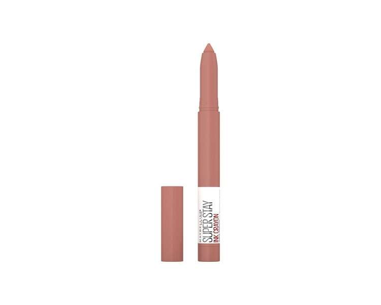 Maybelline New York Super Stay Ink Crayon Matte Long Lasting Lipstick 1.5g No.95 Talk To The Talk