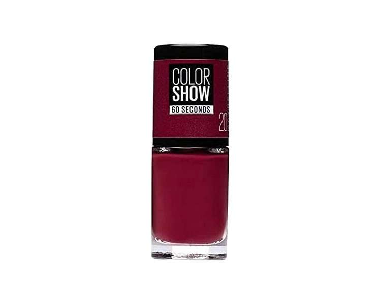 Maybelline Color Show Nail Polish Number 20 Blush Berry