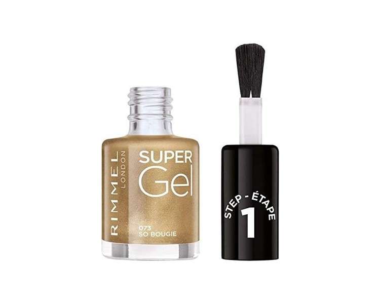 Rimmel Super Gel Nail Polish 073 So Bougie 12ml