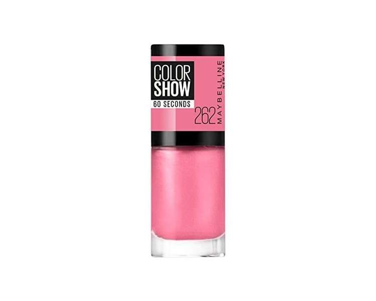 Gemey Maybelline Colorshow Nail Varnish 262 Pink Boom