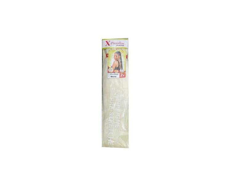 X-Pression Hair Extensions White
