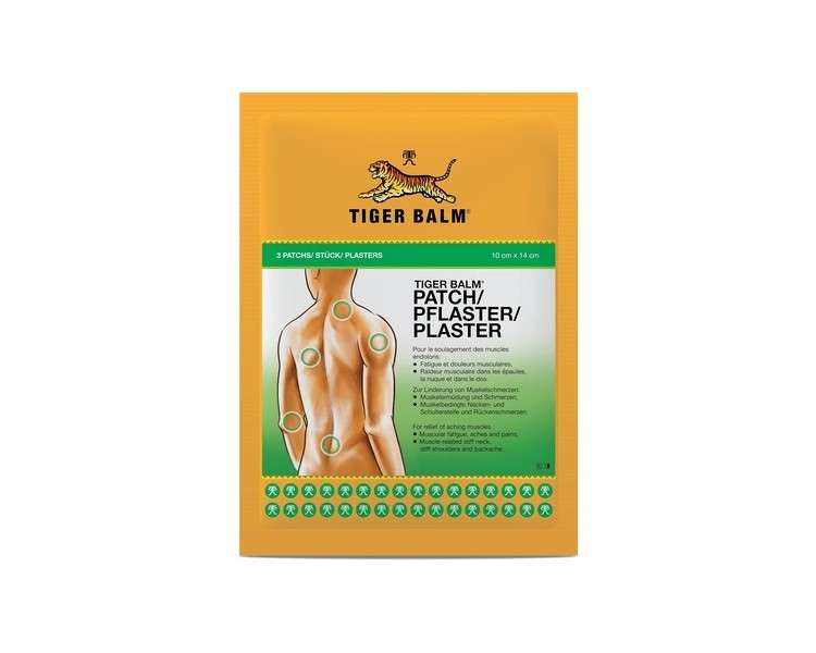 Tiger Balm Plasters - Pack of 3