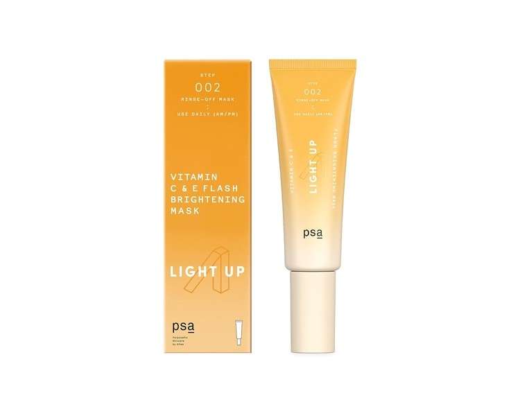 PSA LIGHT UP Vitamin C & E Flash Brightening Mask 50ml 1.7oz