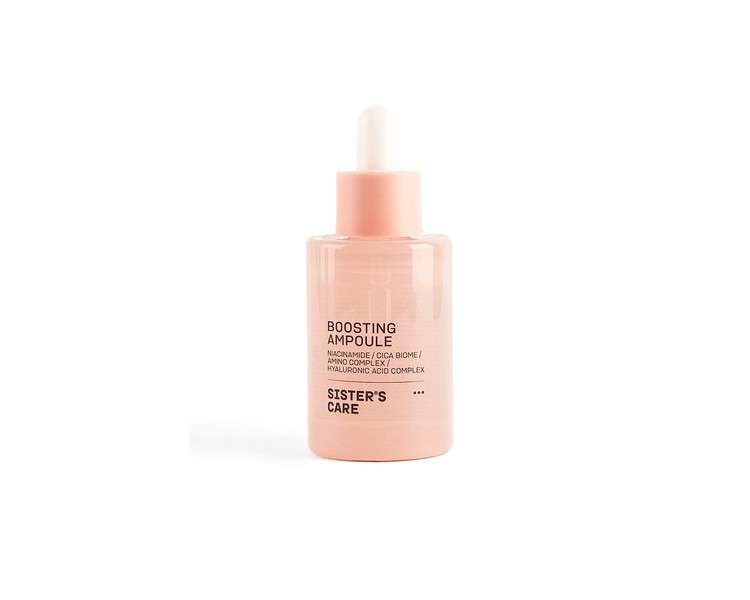 Sister's Aroma Boosting Ampoule Face Serum with Niacinamide, Cica Biome, Amino Complex, and Hyaluronic Acid Complex 30ml 1.01Fl Oz